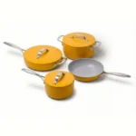Pure Ceramic Cookware Set Infused with Mineral Stone - Image 2