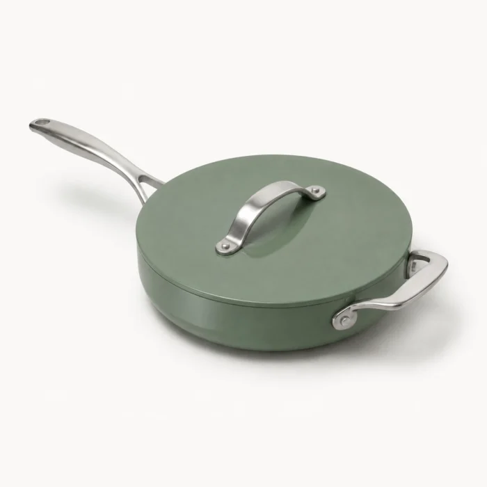 Pure Ceramic Cookware Set Infused with Mineral Stone - Image 14
