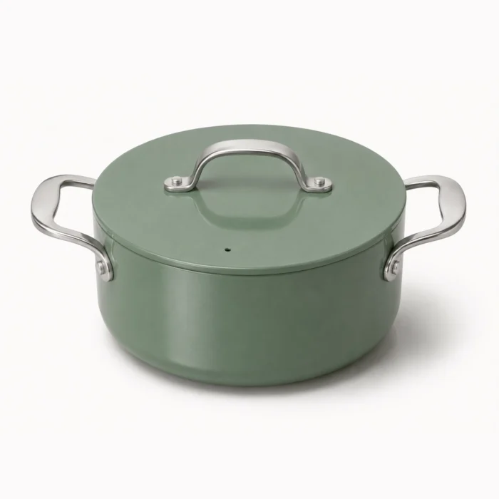 Pure Ceramic Cookware Set Infused with Mineral Stone - Image 16